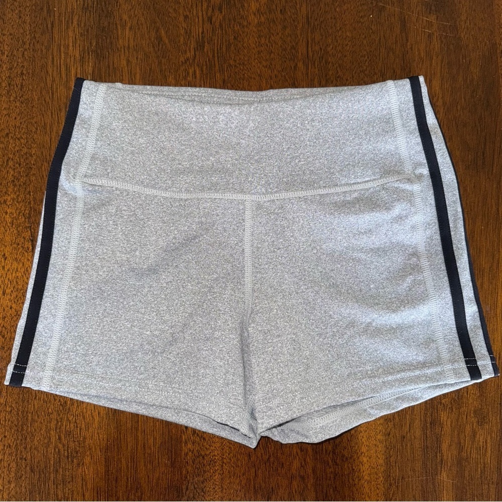 The Barbell Cartel Legacy Shorts Heather Gray Biker Athletic Gym Size Small - Picture 3 of 7